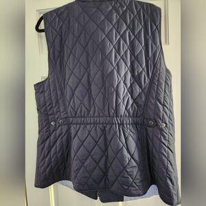 Talbots quilted vest